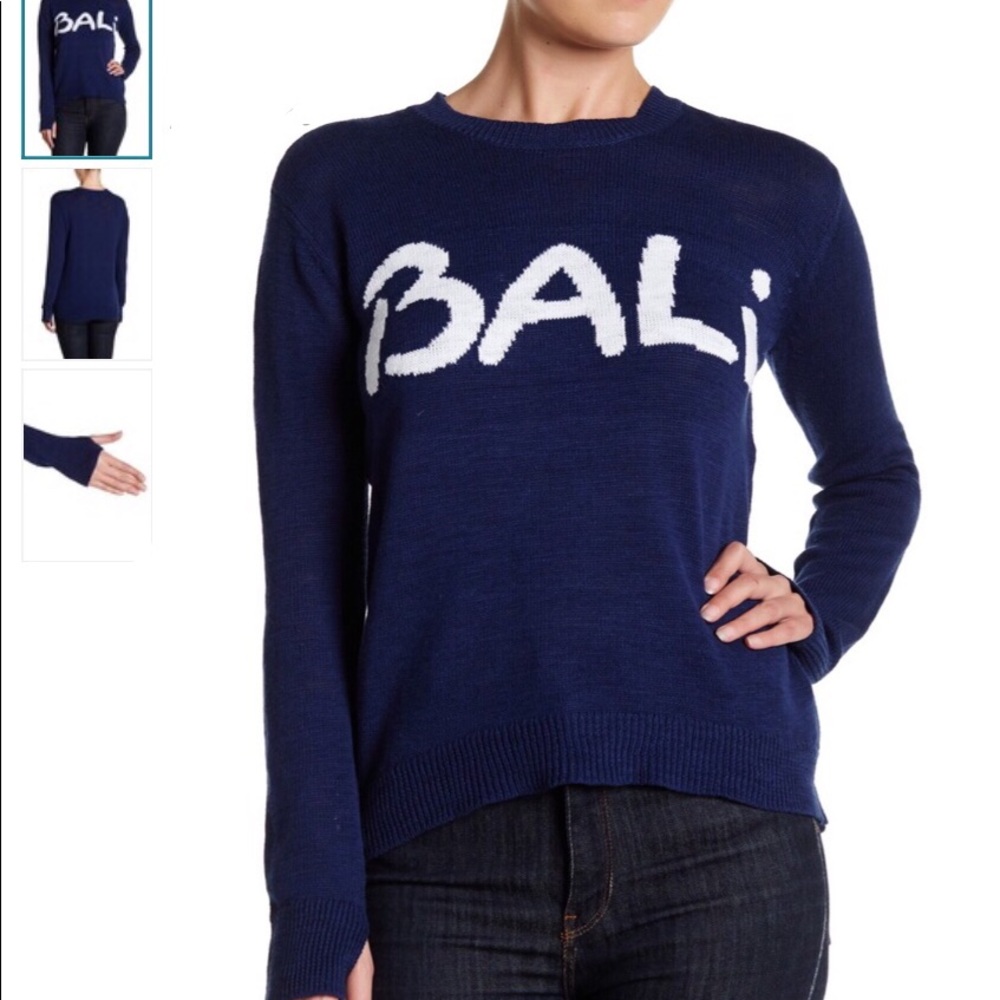 Michael Stars L’Tes Americaine BALI Sweater L